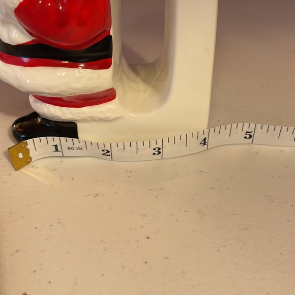 Lefton vintage China 1986 Hand-painted Santa napkin holder - Picture 12 of 12